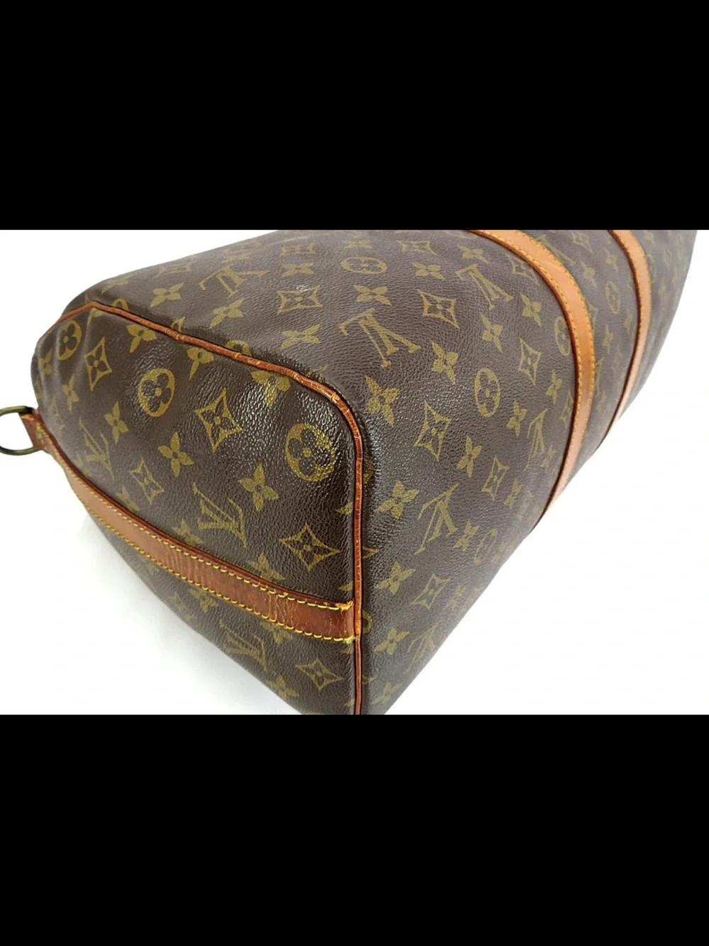 Louis Vuitton Brown Monogram Keepall Duffel Bag